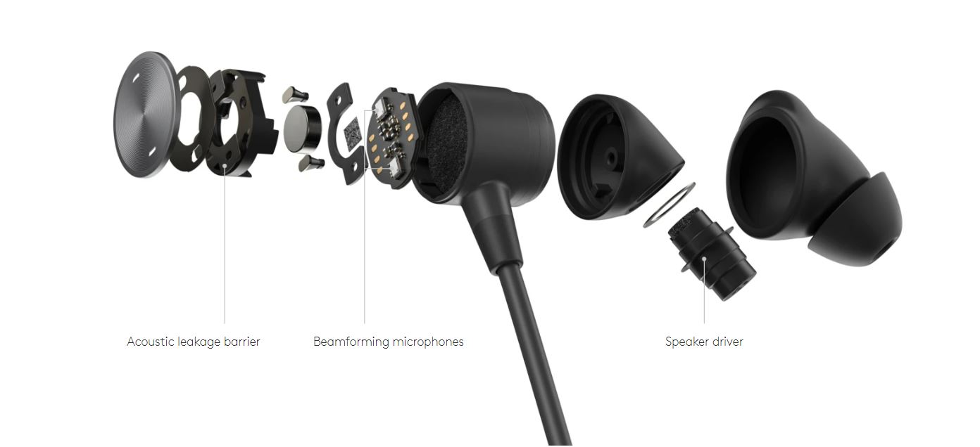 LOGITECH ZONE WIRED EARBUDS